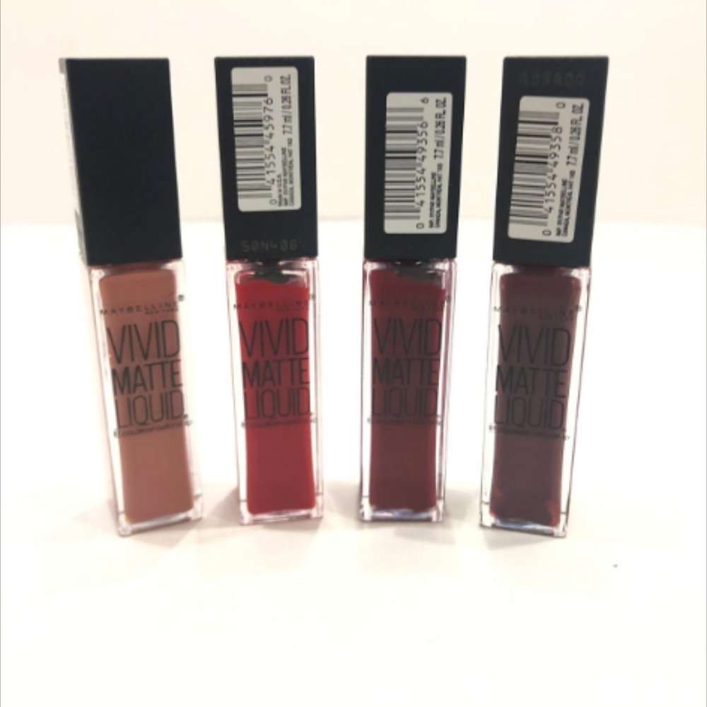 Maybelline Vivid Matte Liquid Lipsticks